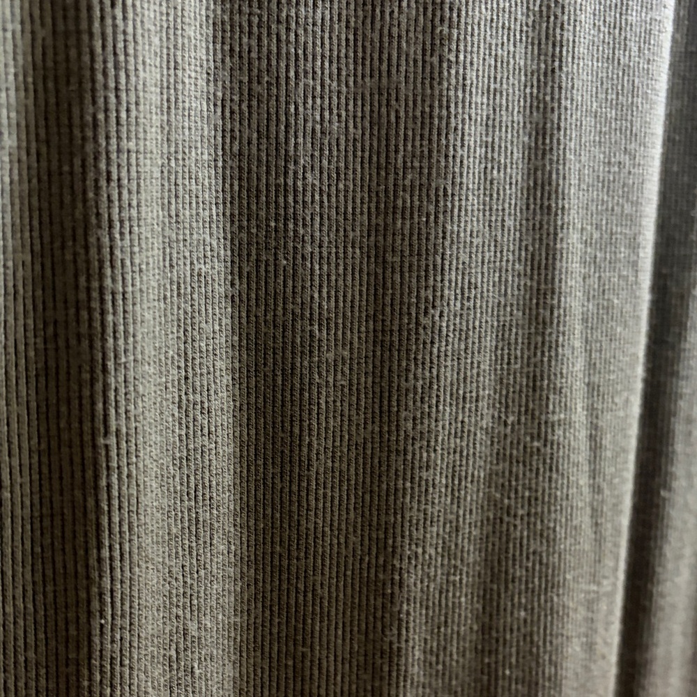 Marine Layer Lexi Rib Short Sleeve Midi Dress in Olive - Extra Small - Picture 5 of 7